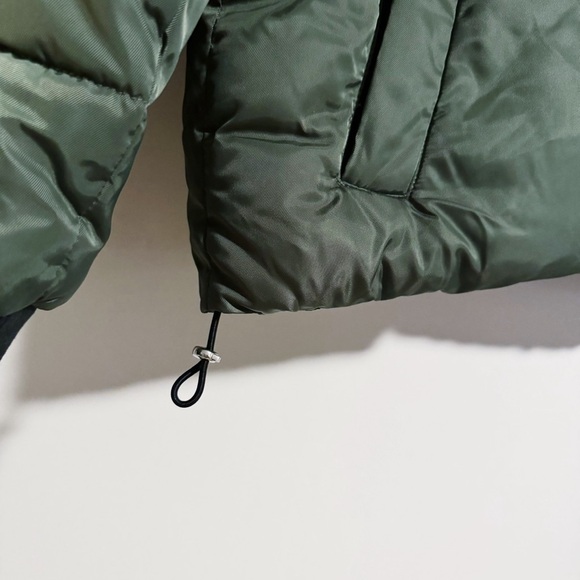 Calvin Klein Jeans - Dark Green Puffer Jacket - Picture 4 of 6